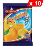 Altıncezve Portakal Aromalı Içecek Tozu 250 gr x 10'lu Paket - 2,5 kg