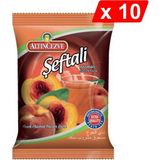 Altıncezve Şeftali Aromalı Içecek Tozu 250 gr - 10LU Paket - 2,5 kg