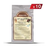 Altıncezve Soft Dondurma Tozu Kakaolu 1.300 gr x 10 Adet - 5l (Süt)