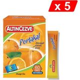 Altıncezve Tek Içimlik Portakal Aromalı Içecek Tozu 40 x 1.5 gr - 5li Paket - 300 gr