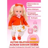 Altını Islatan Konuşan Acıkan Sarışın Bebek Gerçekçi Fonksiyonlu Interaktif Sesli Tepki
