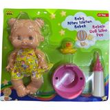 Altını Islatan Sesli Bebeğim 26 cm - Sarı