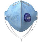 Altınmakas Drager X-Plore® Ffp2 Ventilli Kimyasal Koruyucu ve Antialerjen Çamaşır Suyu Temizlik Maskesi - Beyaz - Standart