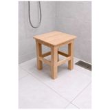 ALTINOLUK İNCİ AHŞAP Ahşap banyo taburesi