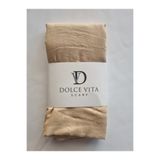Altınoluk Tekstil Dolce Vita Orjinal Bambu Kraş Şal Ütü Gerektirmeyen Kumaş- BEJ