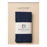 Altınoluk Tekstil Dolce Vita Orjinal Bambu Kraş Şal Ütü Gerektirmeyen Kumaş-Lacivert