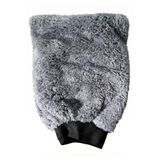 Altınoran Premium Mikrofiber Araba Yıkama Eldiveni | Çizmez, Yüksek Su Emici Gri Peluş Oto Yıkama Kesesi