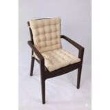 ALTINPAMUK Lotus Lüx Pofidik Rattan Lotus Sandalye Minderi 43x93, Bej
