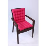 ALTINPAMUK Lotus Lüx Pofidik Rattan Lotus Sandalye Minderi 43x93 Fuşya