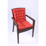 ALTINPAMUK Lotus Lüx Pofidik Rattan Lotus Sandalye Minderi 43x93 Kiremit