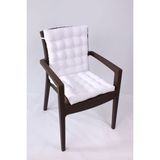 Altınpamuk Lux Pofidik Rattan Lotus Sandalye Minderi 43 x 93 cm. Beyaz
