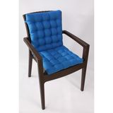 Altınpamuk Lux Pofidik Rattan Lotus Sandalye Minderi 43 x 93 cm. Mavi