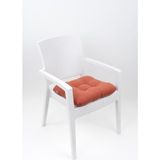 Altınpamuk Mega Kiremit Sandalye Minderi 45X45 Özel Dikişli Bağcıklı - 45 x 45 cm