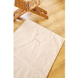 ALTINPAMUK Sade Seccade Naturel Düz Kumaş 70x115 Ç4 Nakış Işlemeli Namazlık Hediyelik