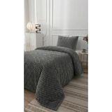 Altınpamuk Soft Arya Tek Kişilik Yatak Örtüsü 180X240 Gri - 180 x 240 cm