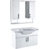 Altıntepe 80 Lik Pvc Duvara Montelüx Banyo Dolabı 3 Parça - Beyaz
