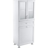 Altıntepe Goncagül Sepetli Pvc Banyo Dolabı - Beyaz