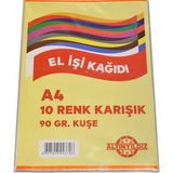 Altınyıldız A4 10'lu 243726 El İşi Kağıdı