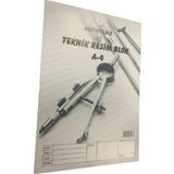 Altınyıldız A4 Teknik Resim Defteri Blok TRD-197 (12 Li Paket)