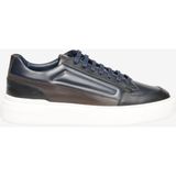 Altınyıldız Classics %100 Deri Konforlu Rahat Taban Spor Sneaker Ayakkabı - Lacivert