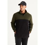 Altınyıldız Classics 4A5221100015HSY Haki Erkek Sweatshirt