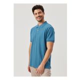 Altınyıldız Classics 4a9000000001 Polo Yaka Gökmavi Erkek T Shirt