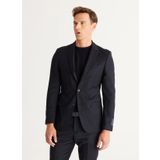 Altınyıldız Classics 4C3024100006 Koyu Lacivert Normal Bel Slim Fit Erkek Takım Elbise
