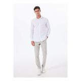ALTINYILDIZ CLASSICS Altınyıldız Classics Bağlamalı Bel Normal Paça Slim Fit Gri Erkek Pantolon ACE001252272_GRI