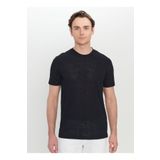 ALTINYILDIZ CLASSICS Altınyıldız Classics Bisiklet Yaka Siyah Erkek T-Shirt ACE091252044_SYH