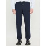 ALTINYILDIZ CLASSICS Bağlamalı Bel Dar Paça Jogger Lacivert Erkek Pantolon ACE001261527_LAC