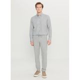 ALTINYILDIZ CLASSICS Bağlamalı Bel Normal Paça Jogger Pantolon, 48, 5003294261, Gri, erkek