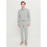 ALTINYILDIZ CLASSICS Bağlamalı Bel Normal Paça Jogger Pantolon, 52, 5003294261, Gri, erkek