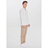 Altınyıldız Classics Bağlamalı Bel Normal Paça Slim Fit Bej Erkek Pantolon ACE001252269_BEJ