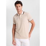 Altınyıldız Classics Bej Erkek Polo T-Shirt