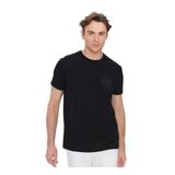 ALTINYILDIZ CLASSICS Bisiklet Yaka Baskılı T-Shirt, M, 5003251943, Siyah, Erkek