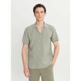 Altınyıldız Classics Comfort Fit Gömlek Yaka Haki Erkek Gömlek ACE026252011_HAK