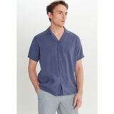 Altınyıldız Classics Comfort Fit Gömlek Yaka Lacivert Erkek Gömlek ACE026252011_LAC - XL