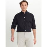 Altınyıldız Classics Comfort Fit Hakim Yaka Siyah Erkek Gömlek ACE020252167_SYH - 3XL