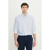 Altınyıldız Classics Comfort Fit Italyan Yaka Mavi Erkek Gömlek ACE020252064_MAV - 2XL