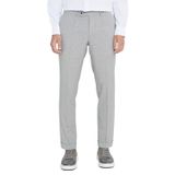 ALTINYILDIZ CLASSICS Comfort Fit Rahat Kesim Yan Cepli Desenli Beli Lastikli Kumaş Klasik Pantolon, Gri Melanj, 46