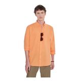 ALTINYILDIZ CLASSICS Düğmeli Comfort Fit Gömlek, L, 5003361436, Turuncu, Erkek