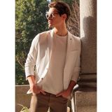 Altınyıldız Classics Ekru Erkek Slim Fit Ceket ACE004262518