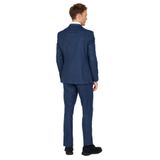 ALTINYILDIZ CLASSICS Ekstra Slim Fit Dar Kesim Kırlangıç Yaka Çizgili Takım Elbise, Renk Lacivert, Beden 48-6 Drop