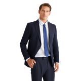 ALTINYILDIZ CLASSICS Ekstra Slim Fit Dar Kesim Kırlangıç Yaka Takım Elbise, Renk Lacivert, Beden 52-6 Drop