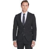 ALTINYILDIZ CLASSICS Ekstra Slim Fit Dar Kesim Kırlangıç Yaka Takım Elbise, Renk Siyah, Beden 54-6 Drop