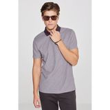 Altınyıldız Classics Erkek Acı Kahve Pamuklu Slim Fit Dar Kesim Polo Yaka Tişört
