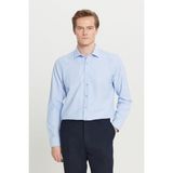 Altınyıldız Classics Erkek Açık Mavi Non-Iron Ütülemesi Kolay Terletmez Pamuklu Gömlek Slim Fit Dar Kesim Klasik Yaka - XL