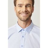 Altınyıldız Classics Erkek Açık Mavi Ütü Gerektirmeyen Non-Iron Slim Fit %100 Pamuk Gömlek - Acık Mavi - 2XL