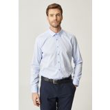 ALTINYILDIZ CLASSICS Erkek Açık Mavi Ütü Gerektirmeyen Non-iron Slim Fit Dar Kesim %100 Pamuk Gömlek