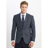 ALTINYILDIZ CLASSICS Erkek Antrasit Slim Fit Mono Yaka Yelekli Takım Elbise 52-6 Drop